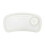 Multifunctional Child Snack Tray For Strollers, Enhanced Capacity, Secure Attachment, Travel Friendly, White 1