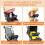 Stroller Tray ABS Cup Holder Attachment, Adjustable Snack And Phone Holder, Upgraded Stability For Jogging Strollers 3