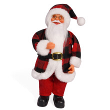 Holiday Standing Santa Figurine 12Inch Christmas Desktop-2