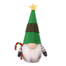 Faceless Doll Small Gnomes Dwarf Gift for Kid Favor House-Green