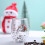 Seasonal Double Walled Beverage Glass Drinking Cup-Star tree 6