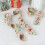 Christmas Printed Ribbon Burlap Decorative-Pentagonal star 7