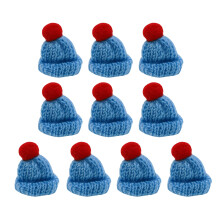 Bundle of 10 Mini Knitted Hats Clothing Accessories DIY-7