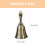 3 Vintage Handbel Voor Restaurant En Service 3