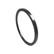 Simple Titanstahl Ring Paar Für Mann Größe 8