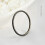 Simple Titanstahl Ring Paar Für Mann Größe 8 8