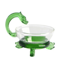 1St Borosilikatglas Tee Filtereinsatz Grün