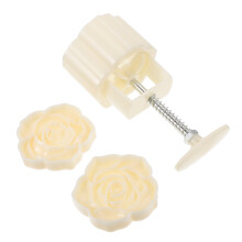 1 Set Dreidimensionale Rosenform Kuchen Blumen Muffin