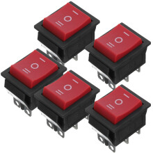 5St Kippschalter Wechselschalter Ein/Aus Für Auto 6 Pin 3-Positionstyp