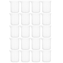 20 Stk. 100 Ml Pp Kunststoff Messbecher Flüssigkeitsbehälter