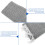 Grey Durable Polyester-Cotton Carpet Manufacturing Base Fabric 10