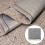 Grey Durable Polyester-Cotton Carpet Manufacturing Base Fabric 4