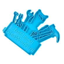 Diy Harz Kristall Epoxid Türschild Silikonform Vatertag Geschenk