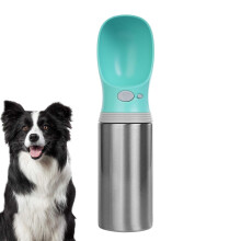 Dog Bottle Travel Water Bottle One-Handed Leak-Proof With Carry Strap Pet Drinking Dispenser For Dogs
