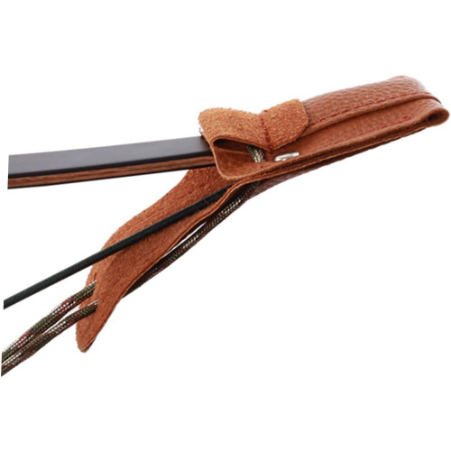 Leather Recurve Stringer Rope For Recurve And Longbow Bowstring Installation Tool Portable Lightweight Stringing Aid 1