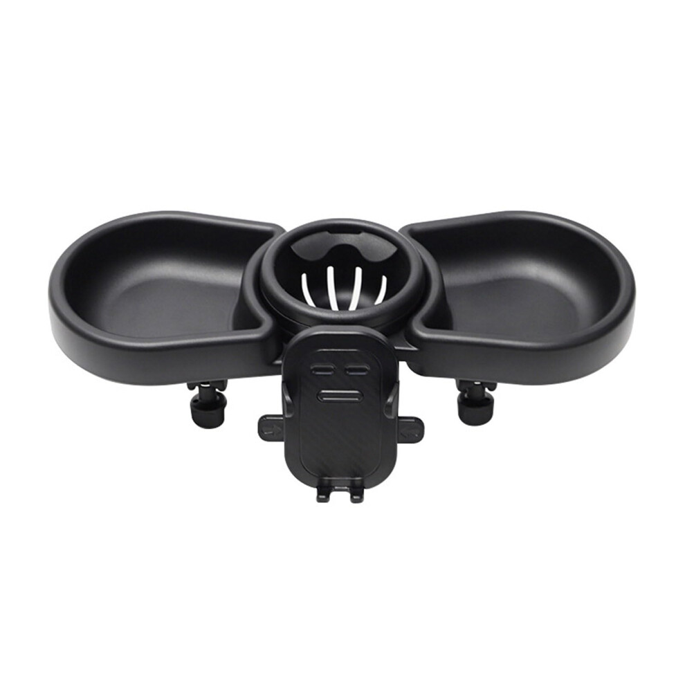 Baby Strollers Food Tray Easy Attachment, Infants Plate With Segmented Meal Compartments, Universal Strollers Fit