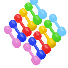 12 Stuks Kleuterschool Oefening Plastic Handstang Met Geluid