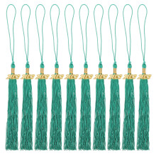 10Pcs Green Graduation Tassels High Quality Ceremony Honor Souvenirs