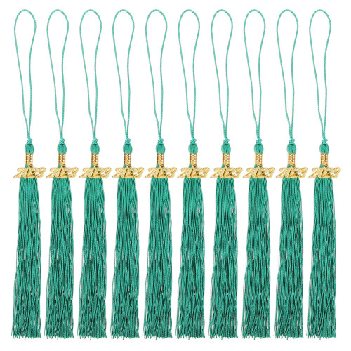 10 Stuks Academische Afstuderen Pompom Groen