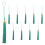 10 Stuks Academische Afstuderen Pompom Groen 9