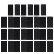 15 Sets Haken En Lusstrips Met Klevende Bevestiging Diy Plakband