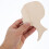 8Stk Holzscheibe Bastelmaterial Unbemalt Diy 4
