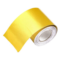 Aluminiumband 1000X5X0,1 Cm Mit Glasfasergewebe Für Abgaskanal
