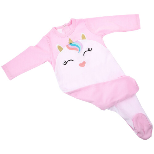 Baby Strampler Baumwolle Langarm Für