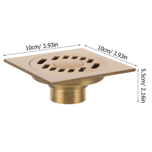 Creative 10 Cm Ablaufgitter Quadratisch Für Badezimmer 1