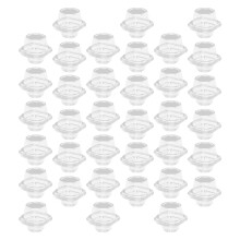 100Stk Plastik Cupcake Verpackungsboxen Verdickte Behälter