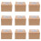 20St Herzförmige Kuchenverpackungsboxen Hellbraun 7