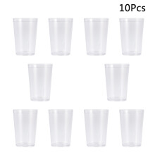 10Stk 230Ml Acrylbecher Unzerbrechlich Trinkbecher Für Zuhause Hotel