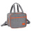 Lunchbox Tragbar Thermoisoliert Grau 5