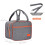 Lunchbox Tragbar Thermoisoliert Grau 8