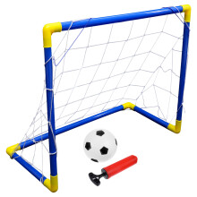 1 Set Diy Fußballspielzeug Mit Tor Netz Rohr Zubehör Luftpumpe Kinder