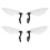 2Paren Duurzame Motorfiets Handguards Handbeschermers Wit PP Kunststof 1