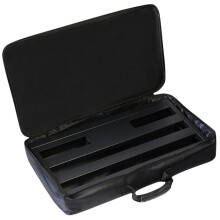 Portable Guitar Effector Bag Oxford Cloth Storage Case Water Resistant Shockproof Handle Pouch For Pedals