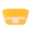 1Pc Detachable Grid Yellow Pet Bed Pan Rabbit Cage Accessory Plastic 3