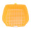 1Pc Detachable Grid Yellow Pet Bed Pan Rabbit Cage Accessory Plastic 6