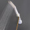 1pc plastic shower head holder bracket for bathroom use 7