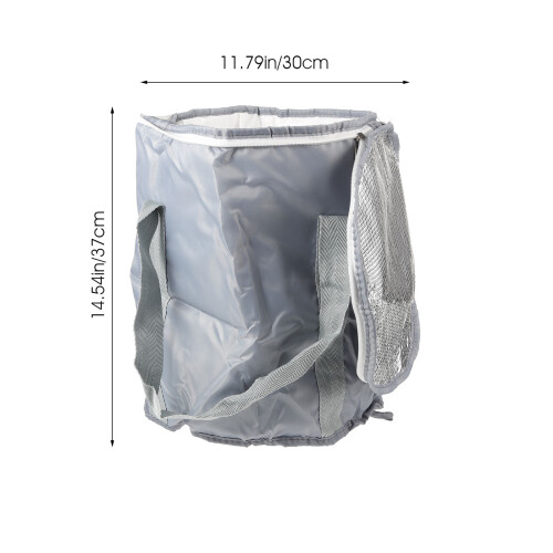 Durable Oxford Cloth Foot Spa Bucket Foldable for Easy Storage 2