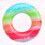 Schwimmring Mit Griff, Schwimmsitz 480 G, Regenbogenfarben 7