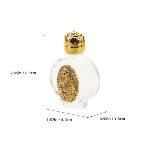 4Stk. Holy Water Bottles: , Mini Behälter Nachfüllbar 1
