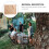 Worgeous 1Stk Camping Feuerfester Deckenstoff Isoliermatte 9