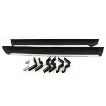 Running Boards Side Steps Ford Ranger T6 T7 T8 T9 2011-2022 With Fitting Kit