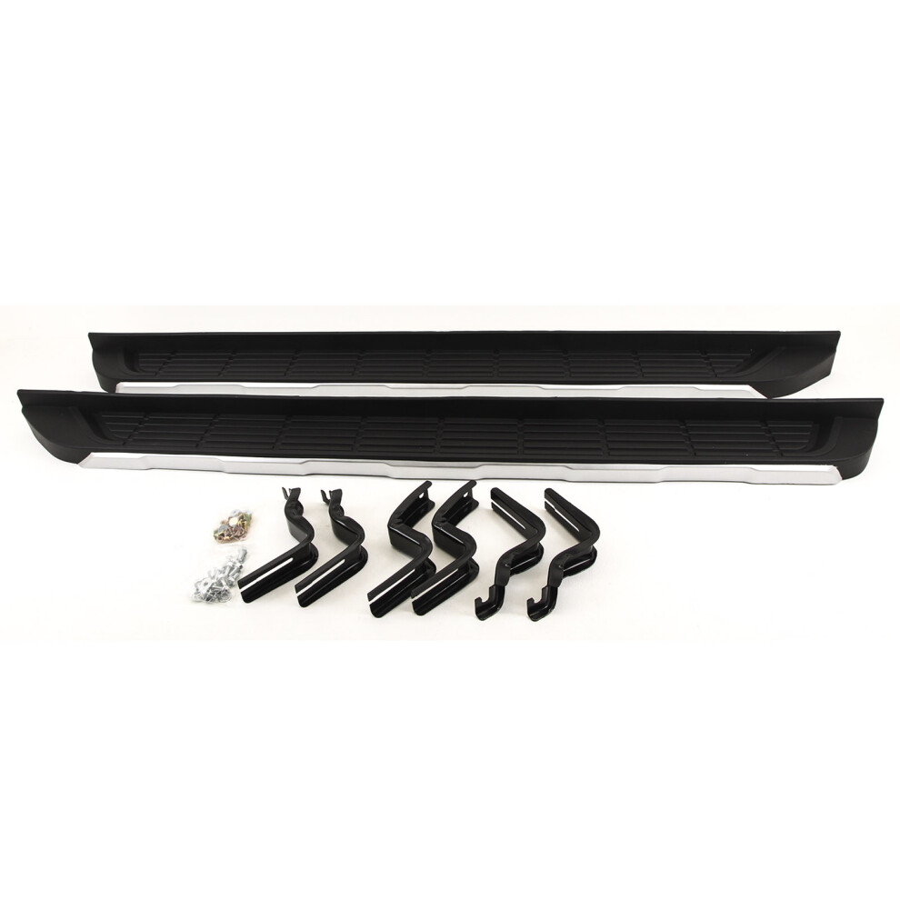Fits Ford Ranger T6 T7 T8 T9 2011-2022 Running Boards Side Steps & Fitting Kit - Image 3