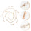 60Pinces En Bois Pour Clips Photo Memo 7