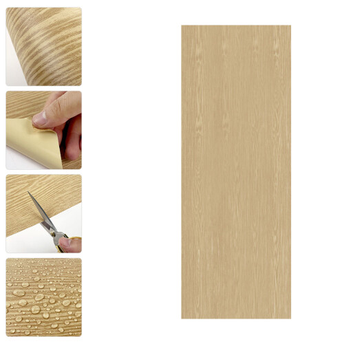 Selfklevende Vloerplanken Beige PVC 1 Stuk 2