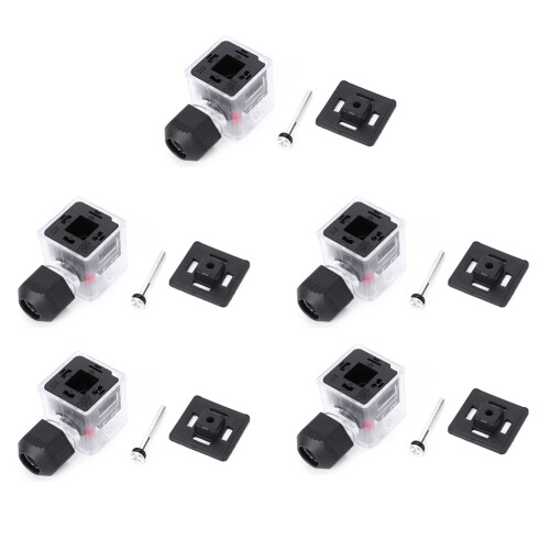 5-teiliger Stecker, wasserdicht, staubdicht,
