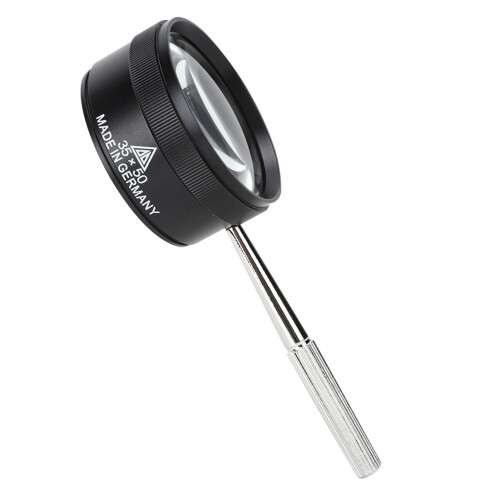 35X 50mm Tragbare Handlupe Lupe mit Griff zum 1